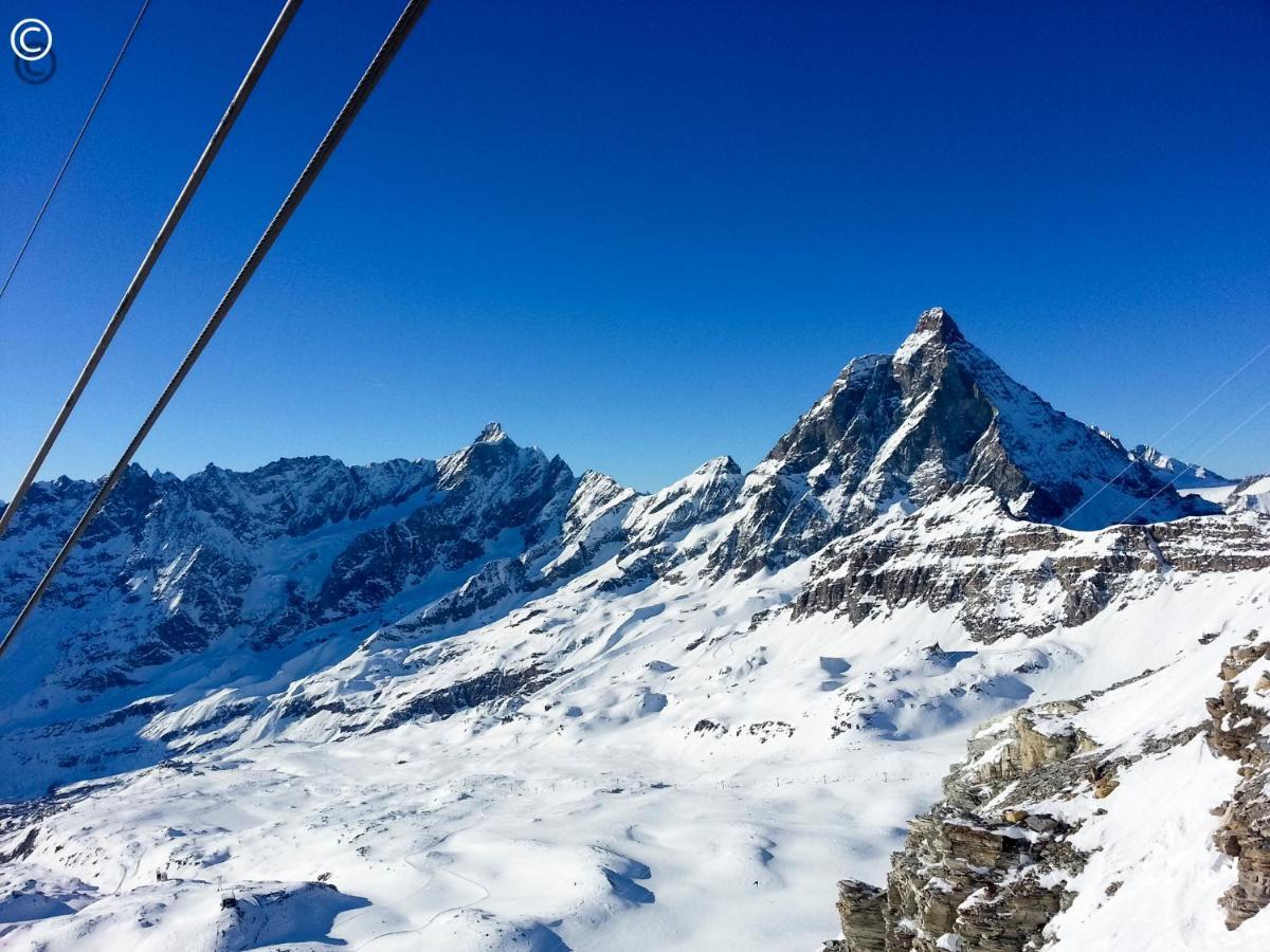 Breuil Cervinia Near Funicular Apartment With Private Garage Экстерьер фото
